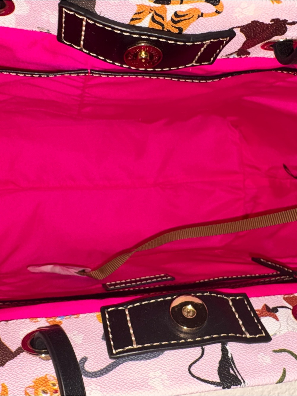 Dooney & Bourke Disney Cats Tote - Picture 3 of 4